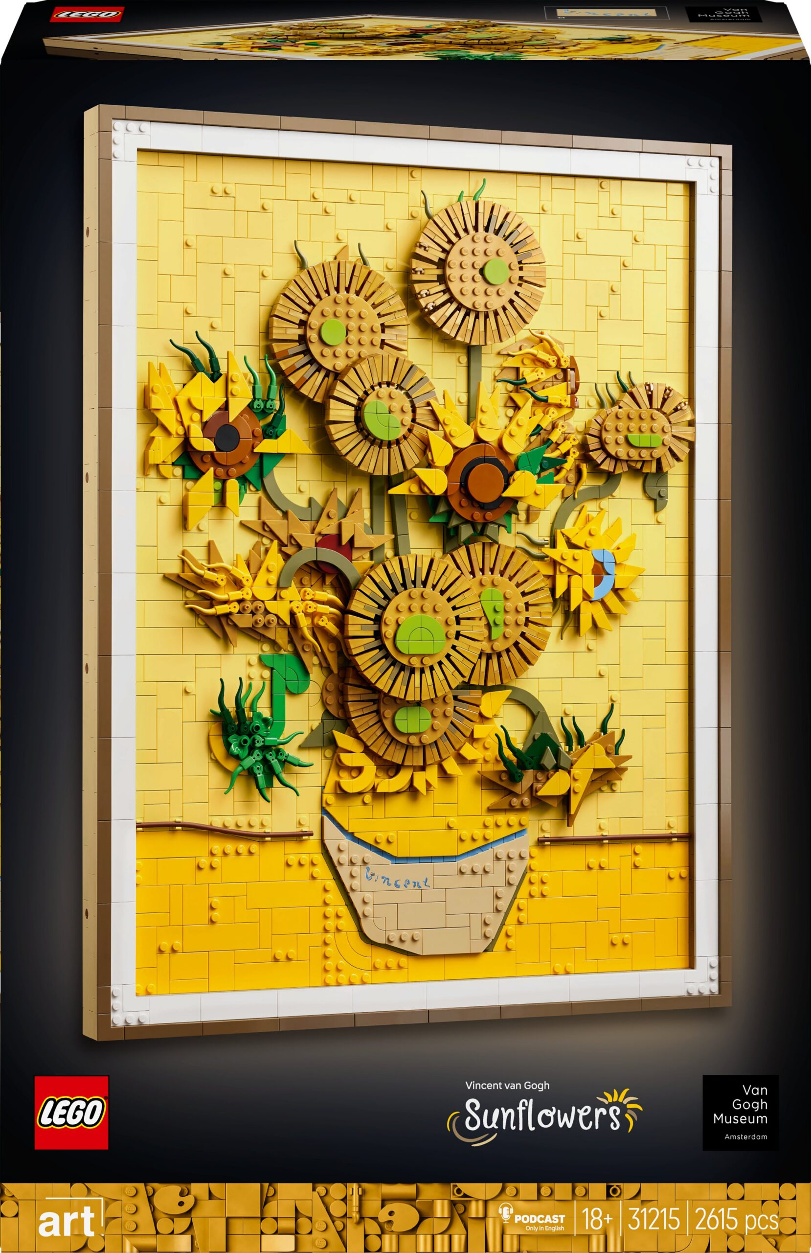 2_966176-2590x4000-1.jpg LEGO ART 31215 – Vincent van Gogh – päevalilled - Pilt 1