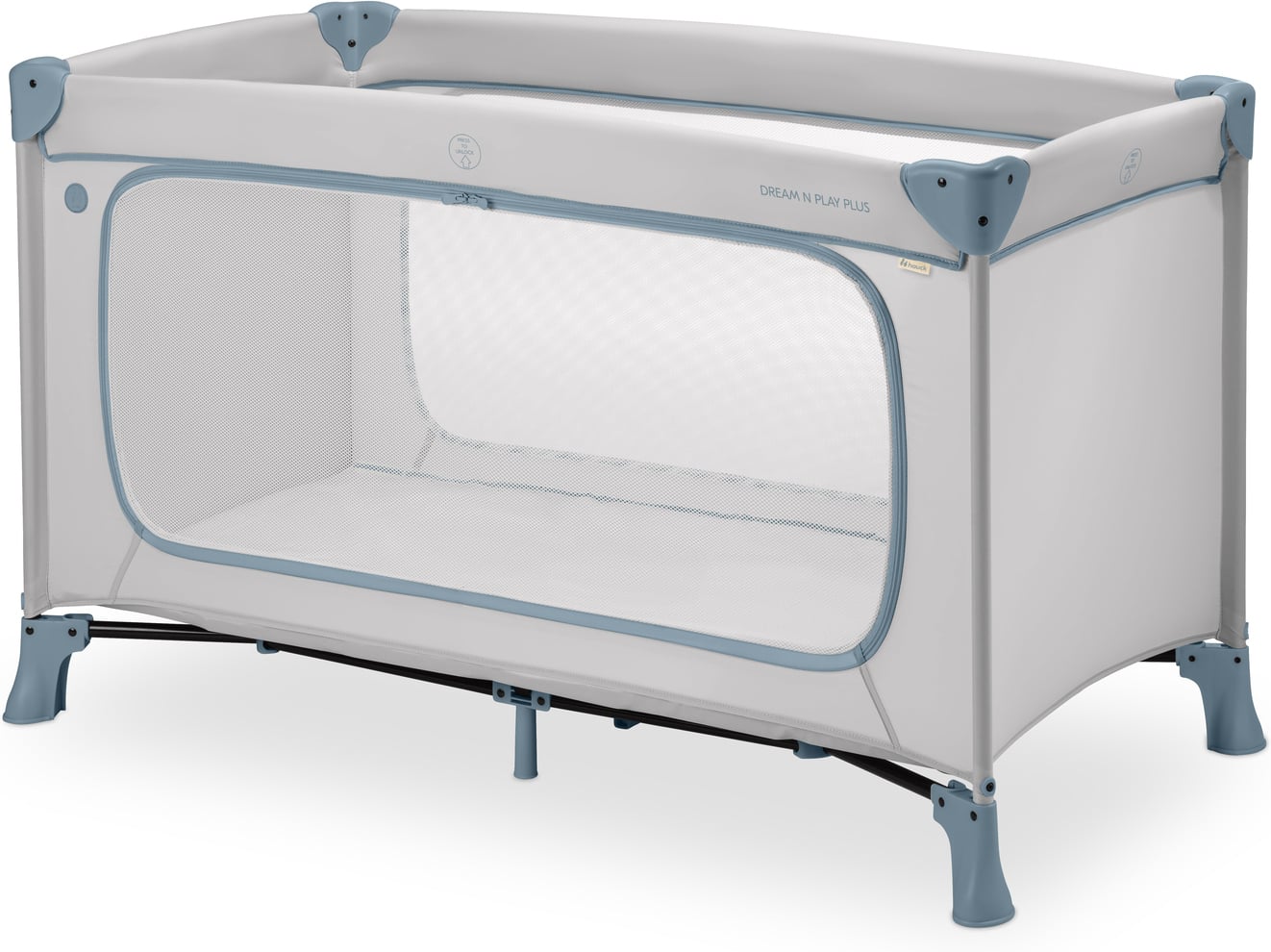 2_972122-1322x990-1.jpeg Hauck Dream N Play Plus reisivoodi, tolmune sinine - Pilt 1