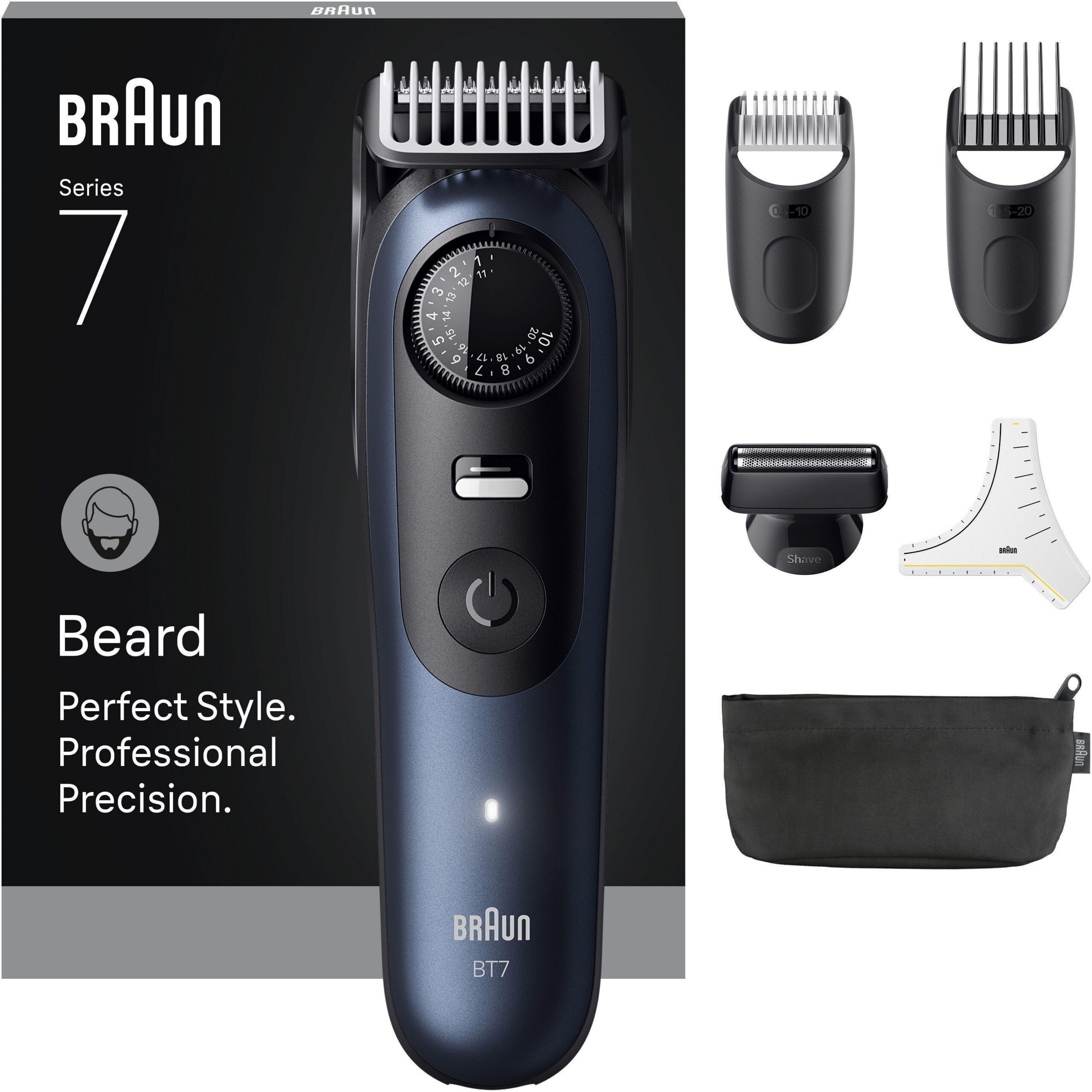 Braun Series 7 habemetrimmer, BT7520, sinine