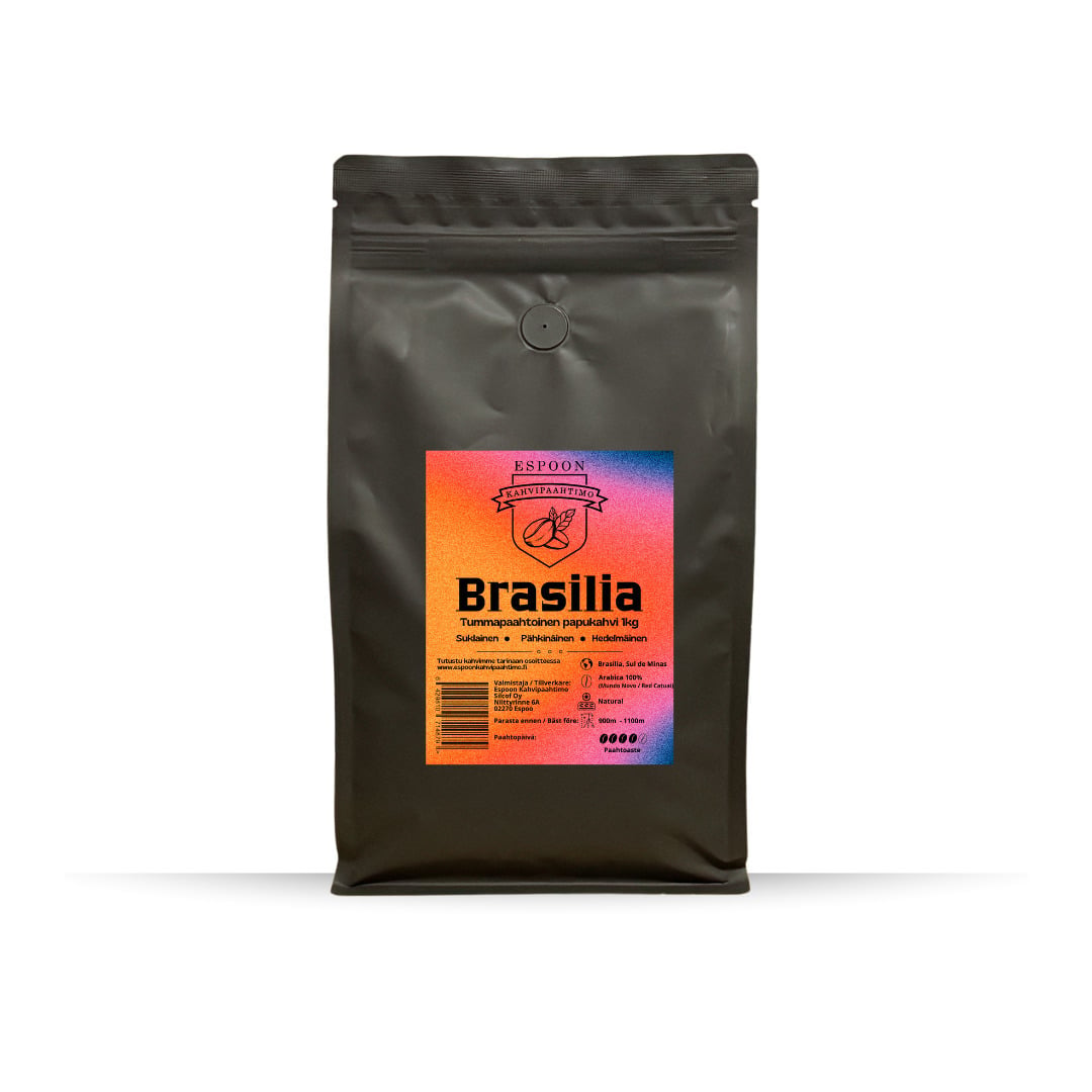 Espoon kohvioahelin - Brasilia kohvioad, 1 kg