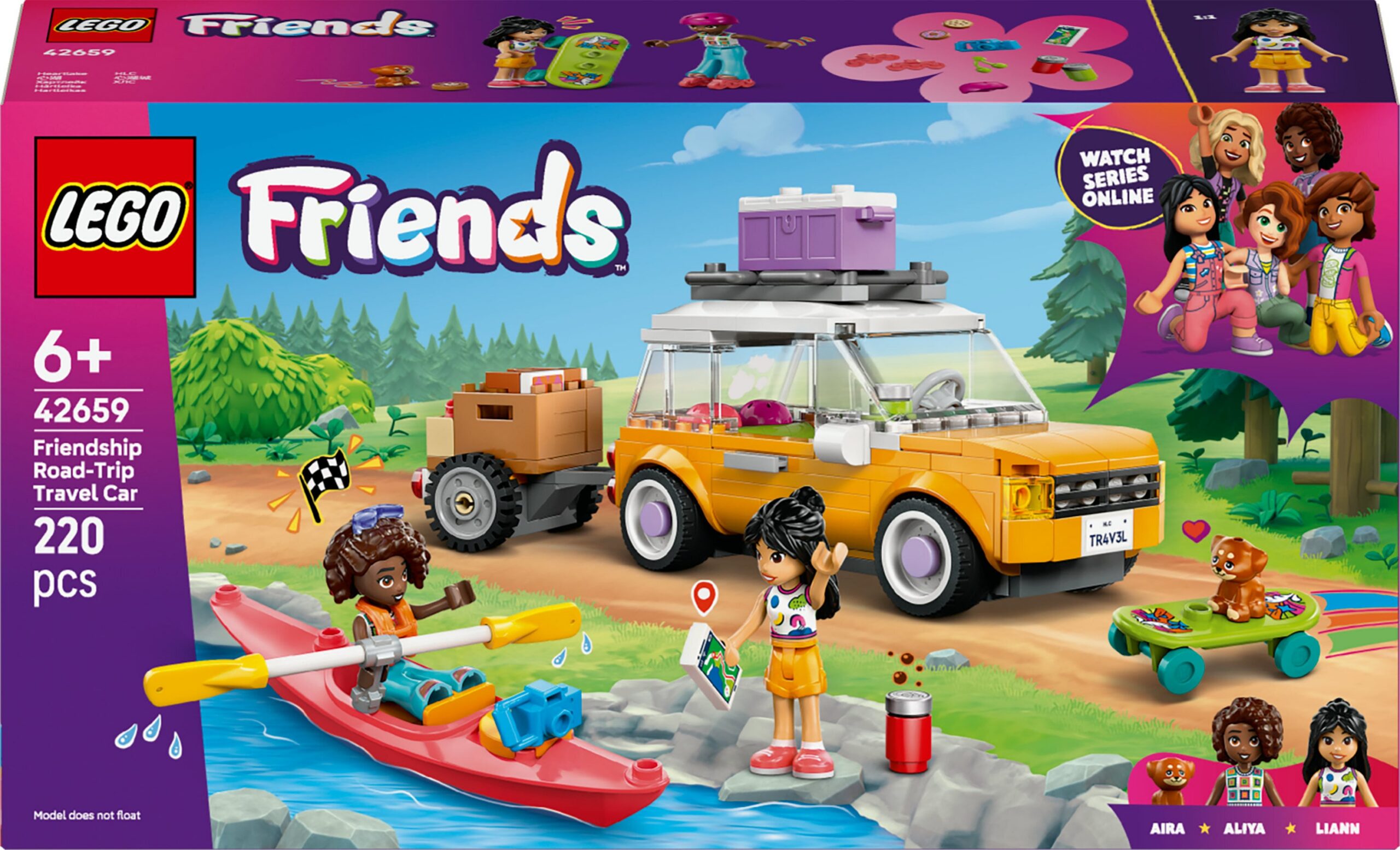 LEGO Friends 42659 - Hästi varustatud Friendsi matkaauto