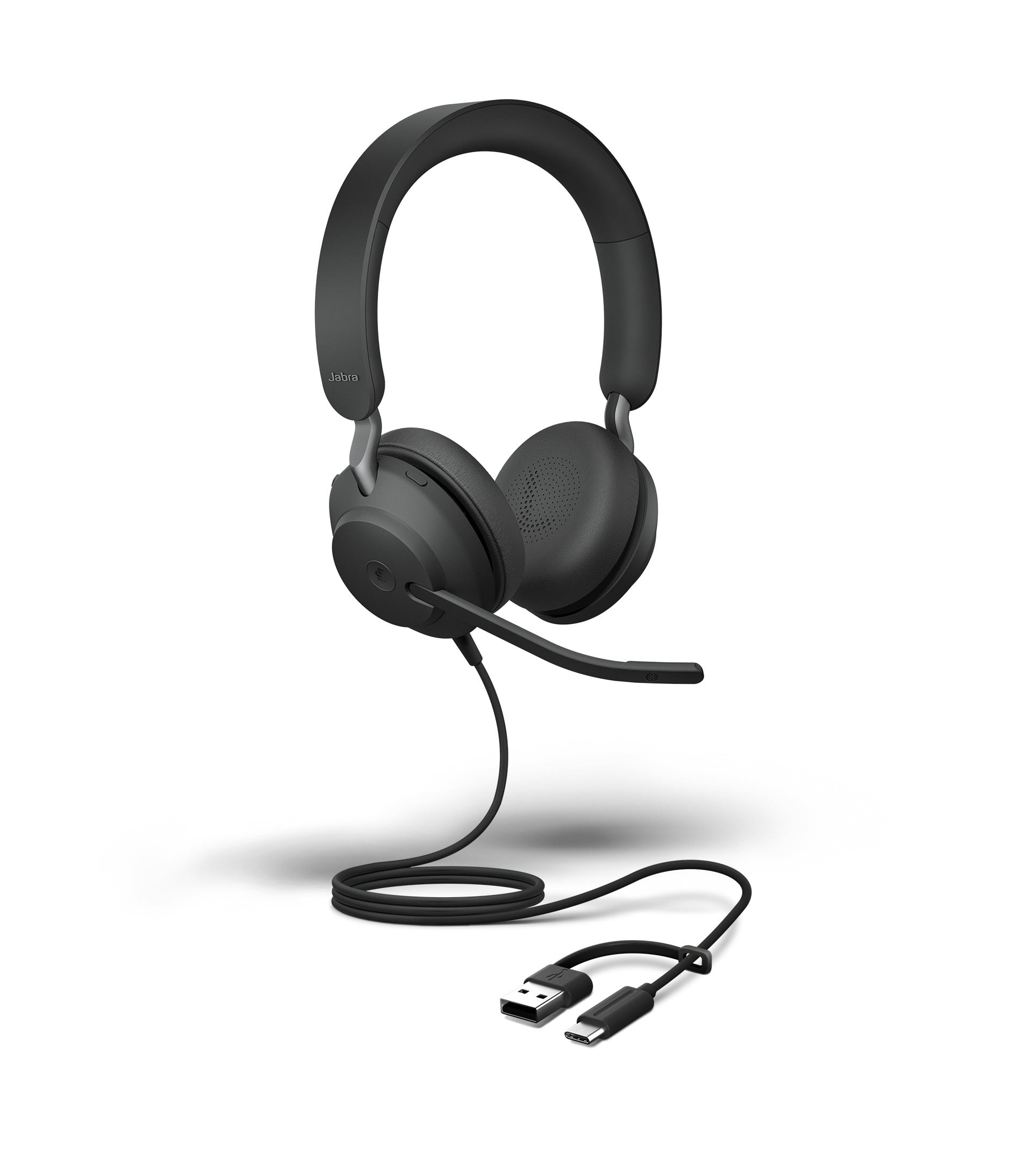 Jabra Evolve2 40 SE, USB C/A, MS stereo peakomplekt