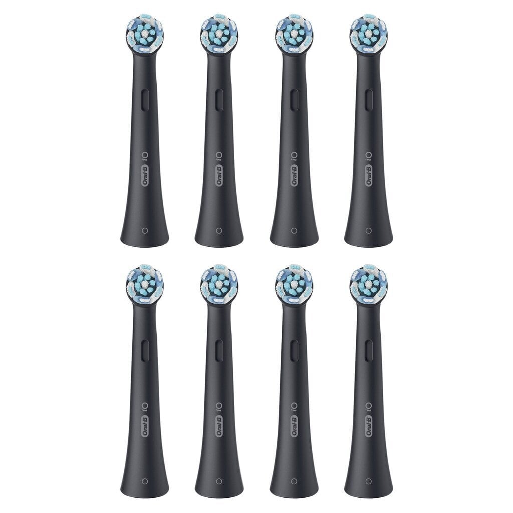 Oral-B iO Ultimate Clean mustad vahetusharjad, 8 tk, mustad - Image 2