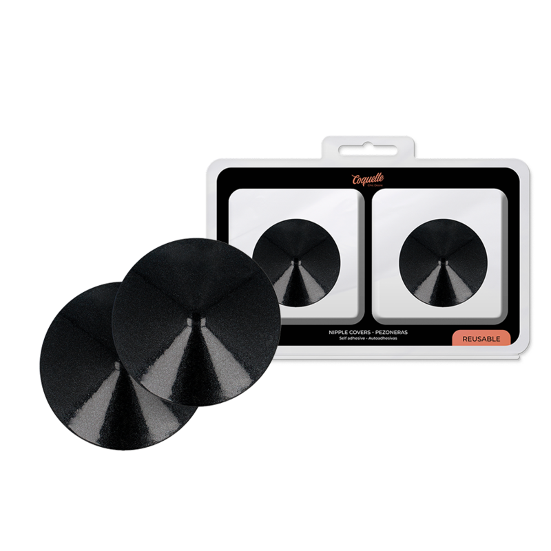 NIPPLE COVERS BLACK CIRCLES