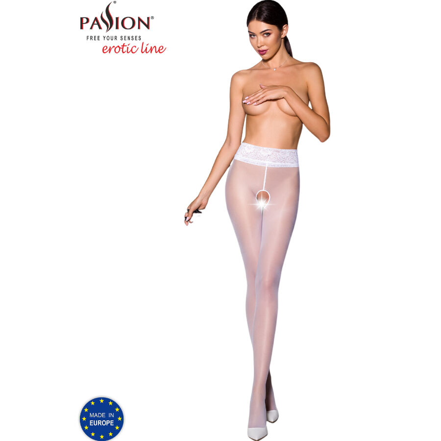 TIOPEN 008 WHITE TIGHTS 1/2 30 DEN