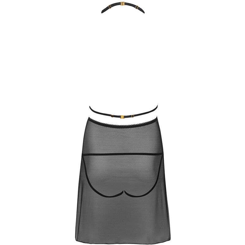 MALVIAMI LC 90625 SHIRT + PANTY BLACK L/XL - Image 4