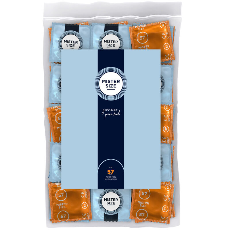 CONDOM SIZE L 57 MM (100 UNITS)