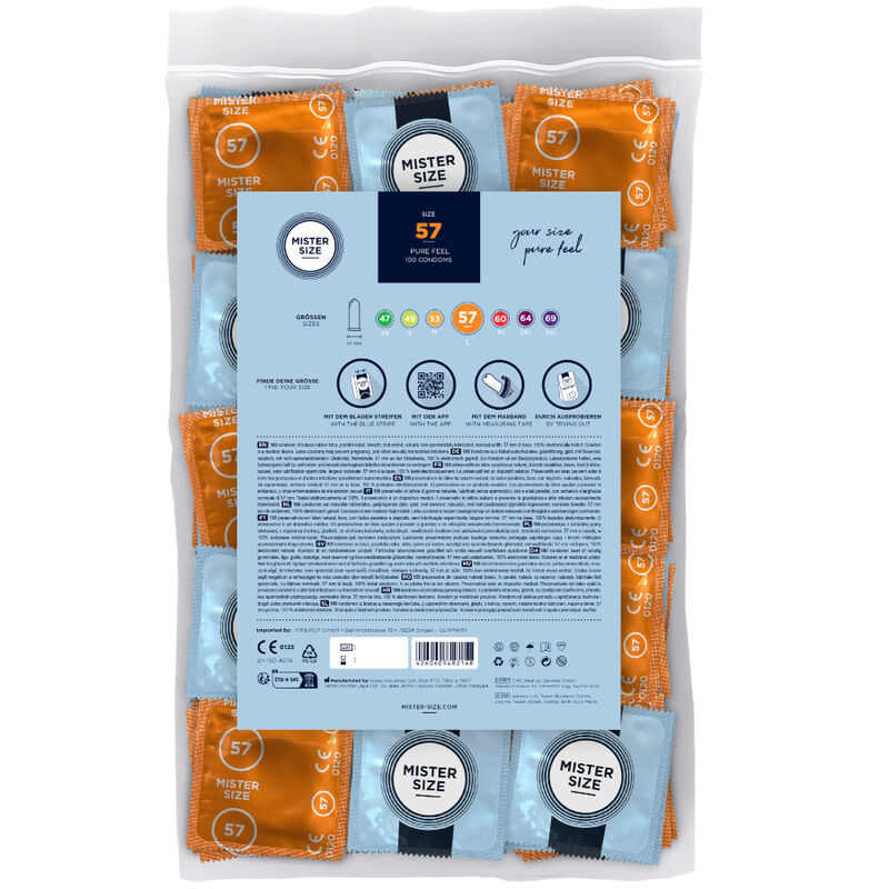CONDOM SIZE L 57 MM (100 UNITS) - Image 2