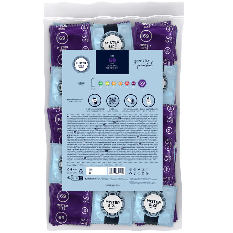 CONDOMS SIZE XXXL 69 MM (100 UNITS) - Image 2