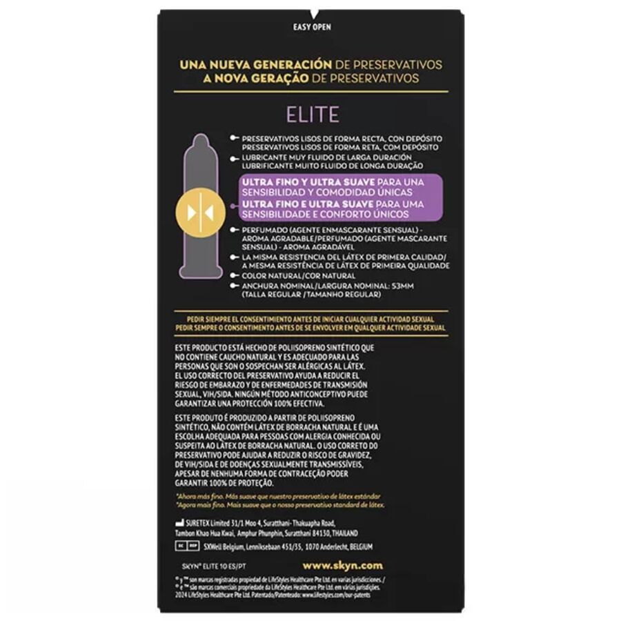 ELITE ULTRA-THIN CONDOMS 10 UNITS - Image 2