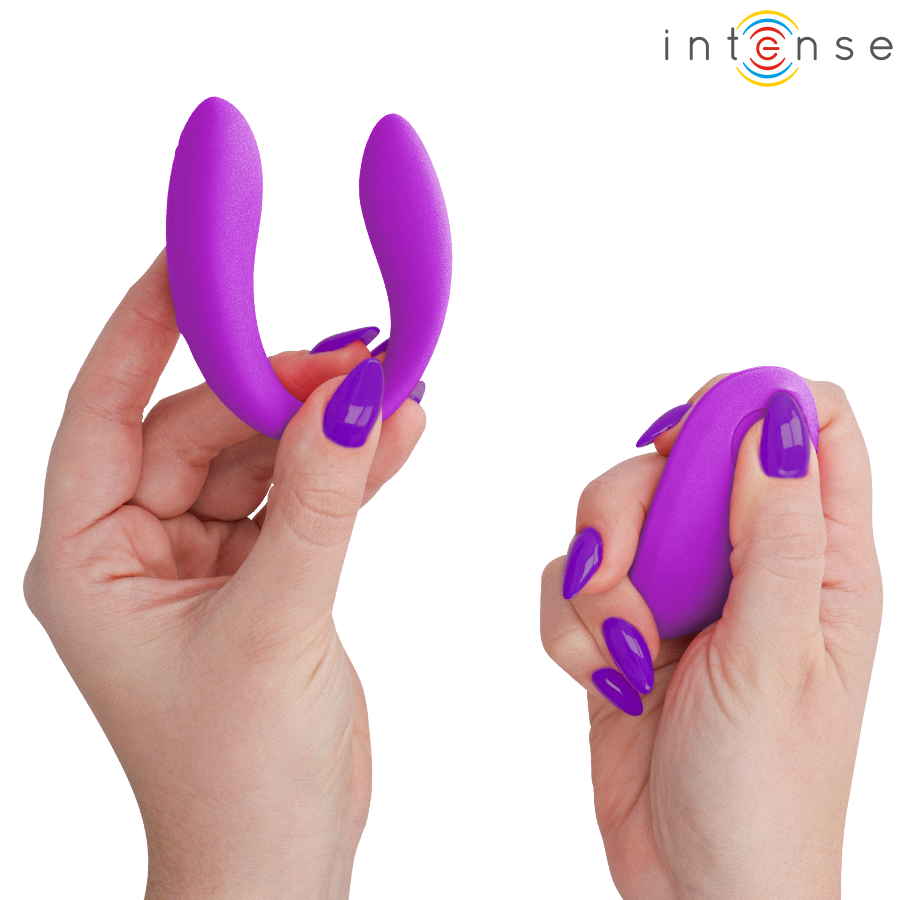 NORA VIBRATING CLAMP STIMULATOR PURPLE - Image 2