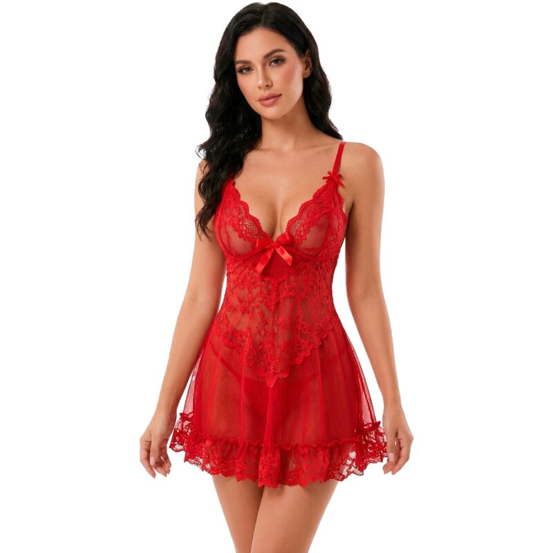 NUIT SET T-SHIRT + RED PANTY 2028 L/XL
