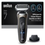 Braun Series 7, 72-C1200S märg- ja kuivkasutusega pardel habeme trimmeri otsakuga