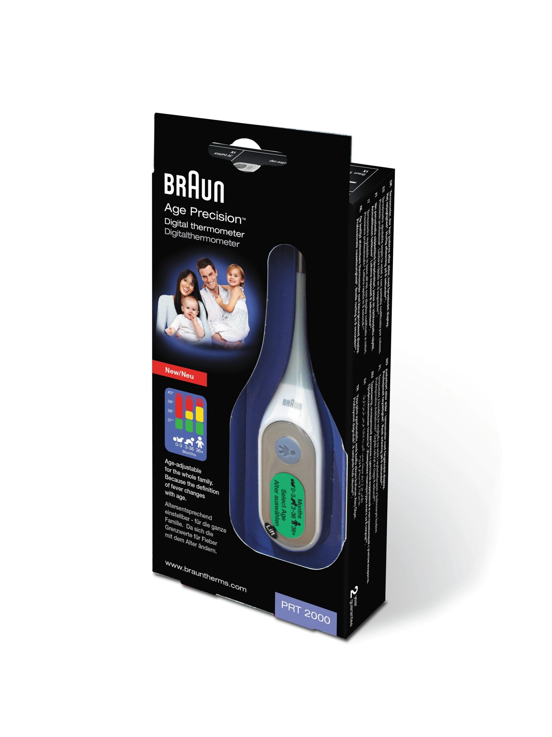 Braun PRT2000 Age Precision digitaalne termomeeter