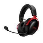 HyperX Cloud III S juhtmevabad mängukõrvaklapid, must/punane