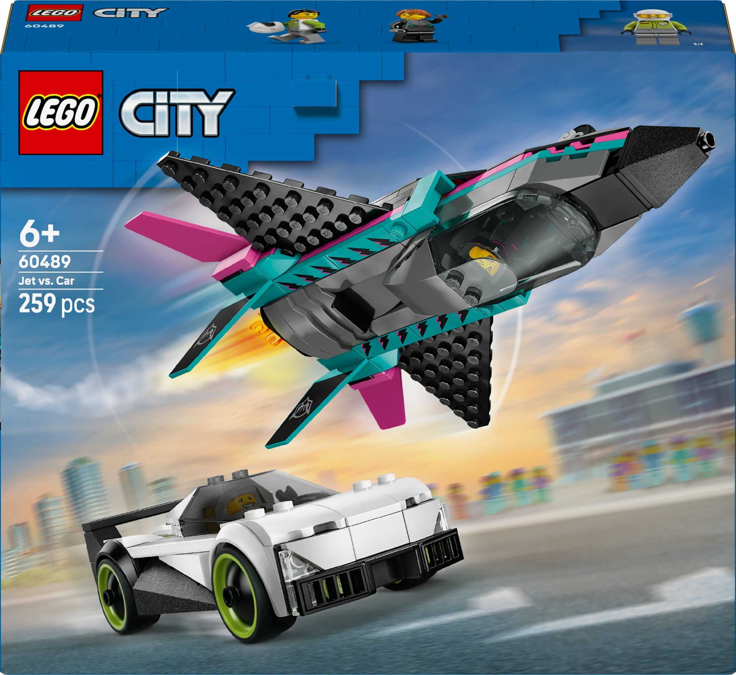 LEGO City Great Vehicles 60489 Jet ja auto