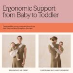 Ergobaby Upsie Sling Carrier kandekott, beež - Pilt 5