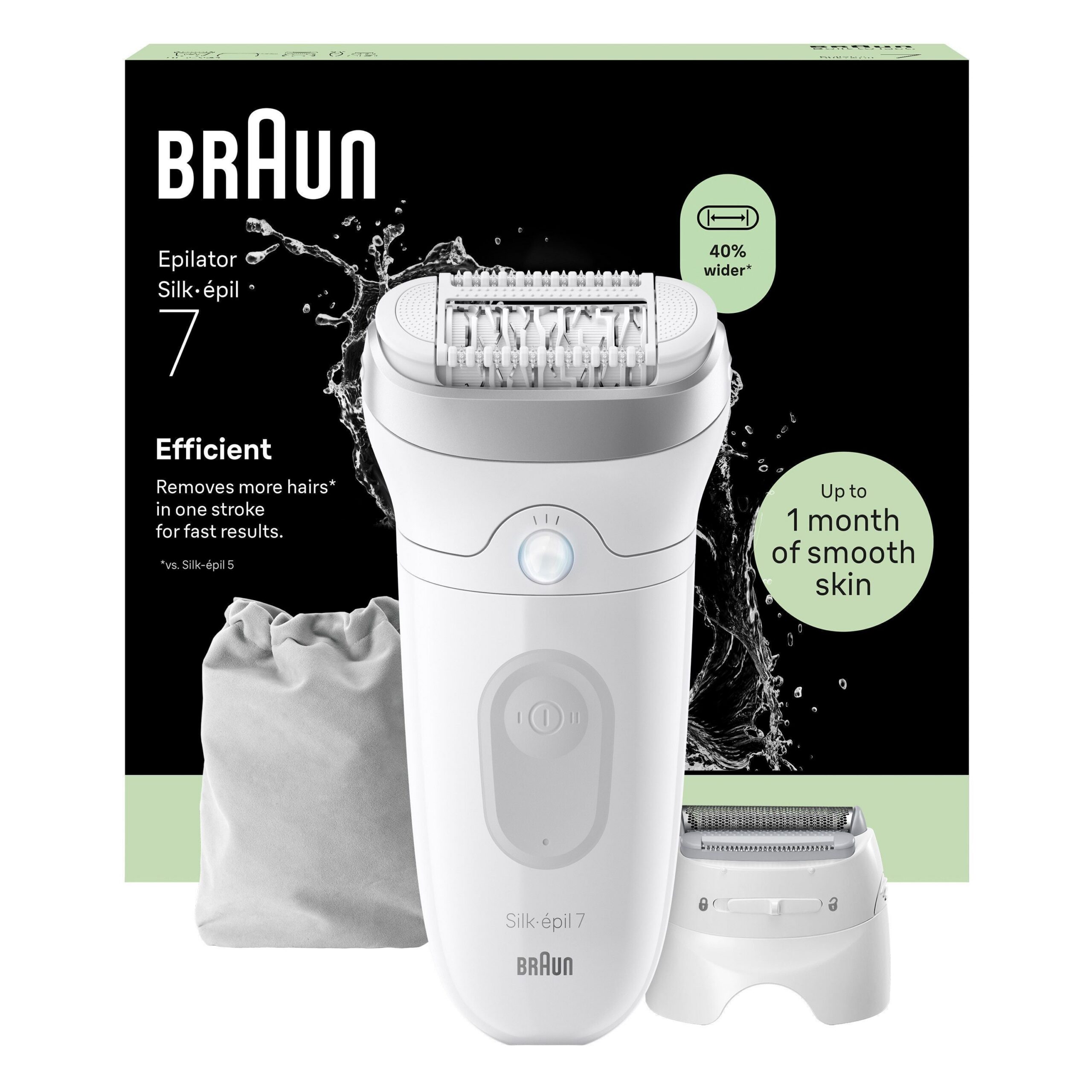 Braun Silk·épil 7 7-030 märg- ja kuivkarvade epilaator