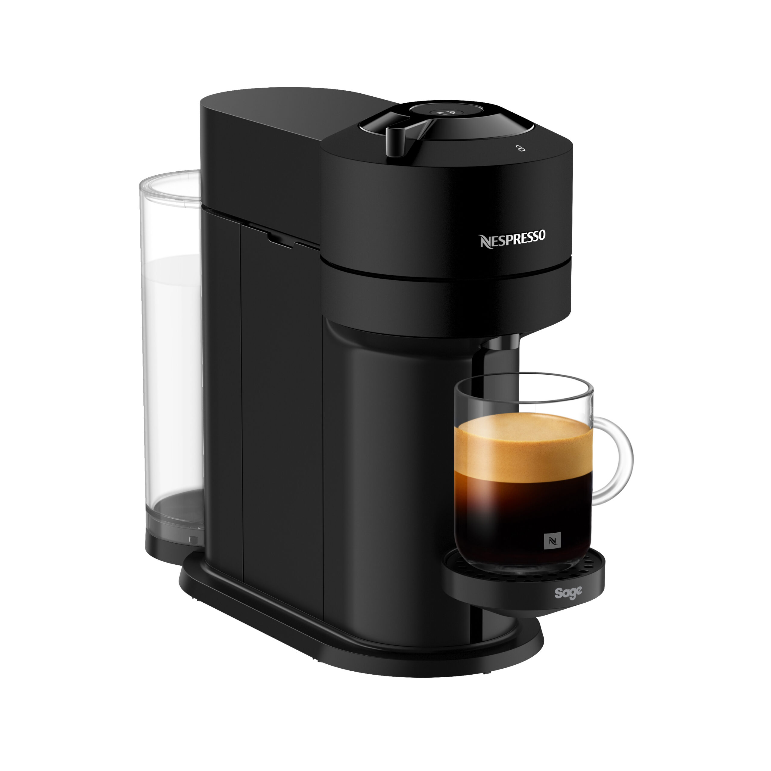 Nespresso Vertuo Next by Sage kapslimasin, mattmust