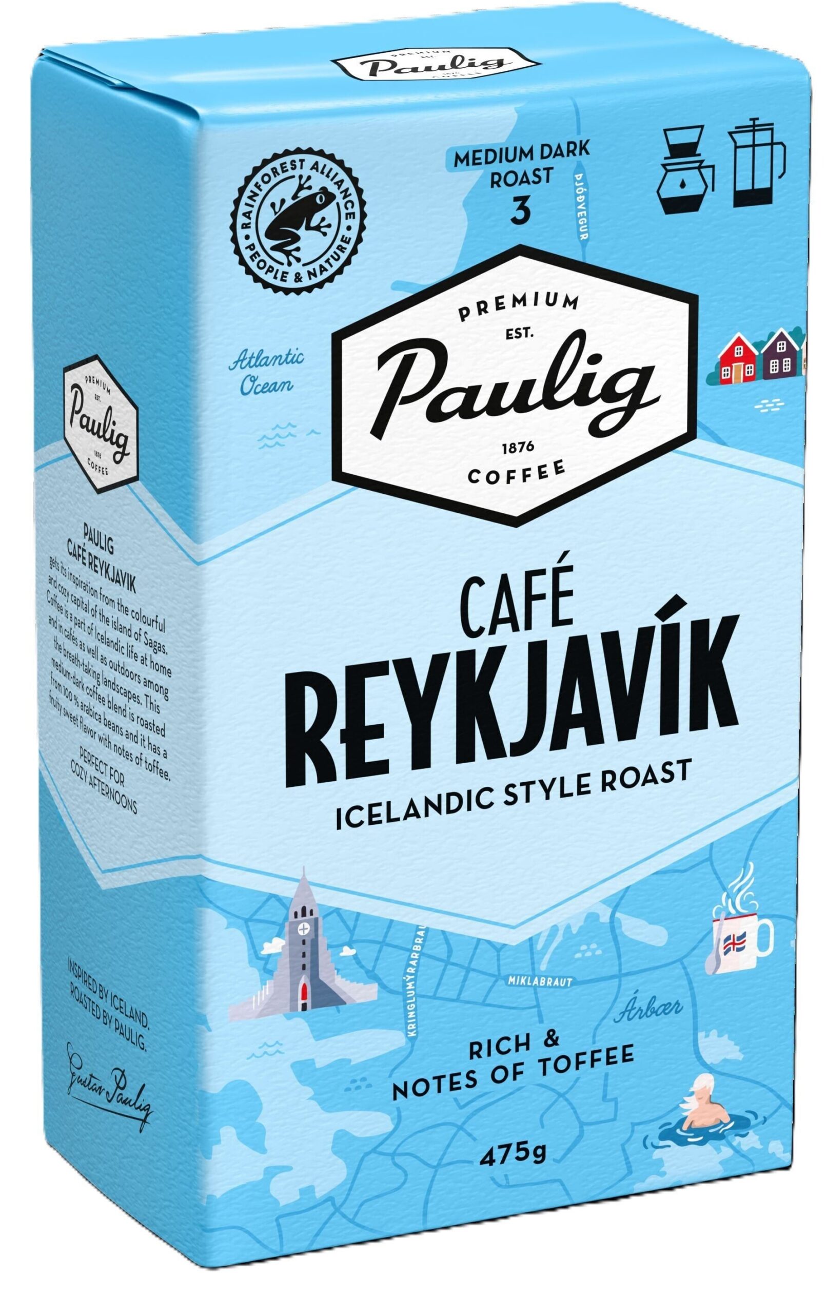 2_1031165-1784x2834-1.jpg Paulig Café Reykjavik jahvatatud kohv, 475 g - Pilt 1