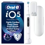 Oral-B iO5 elektriline hambahari, valge + reisiümbris
