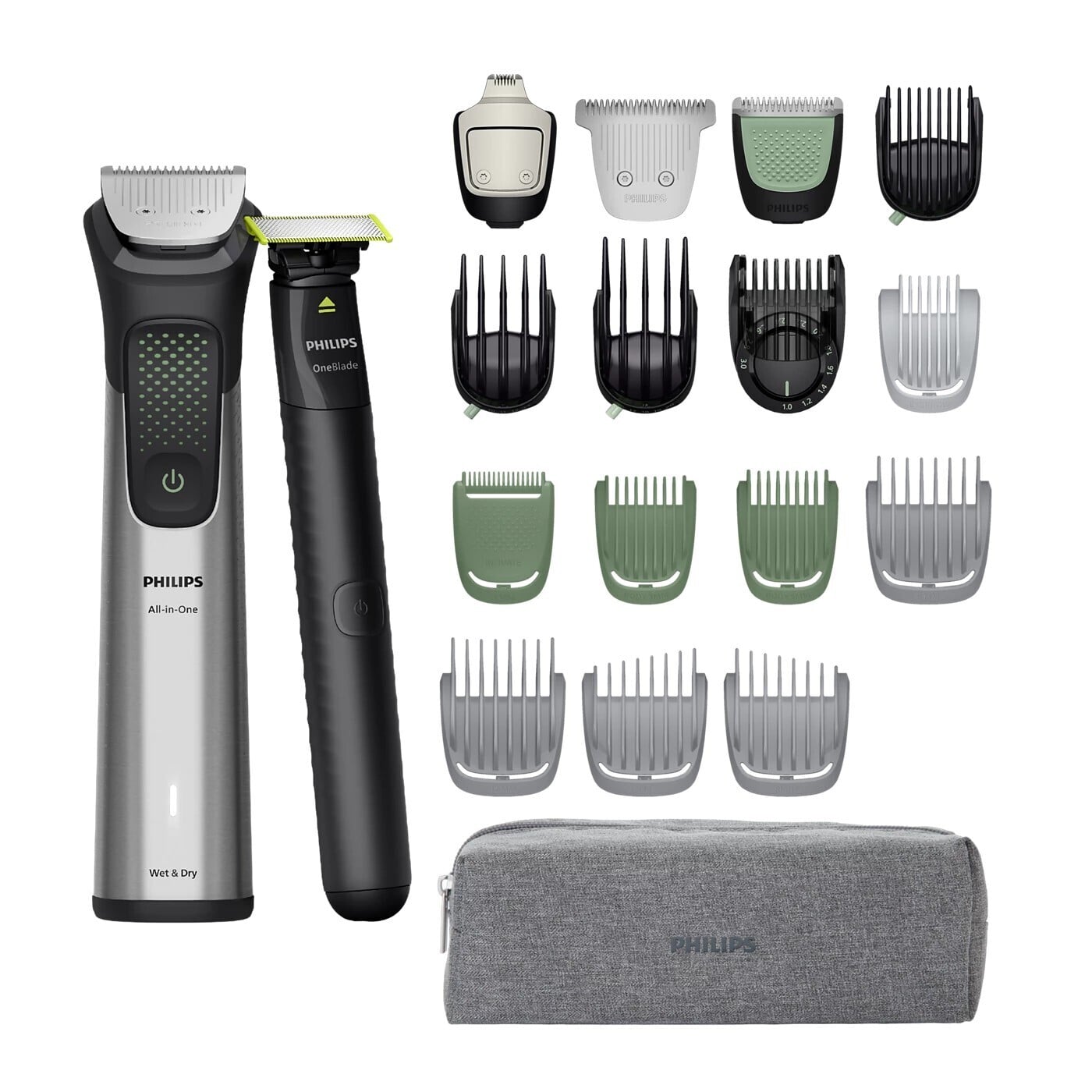 Philips Series 9000 MG9557/15 20-in-1 Multigroom habemetrimmer