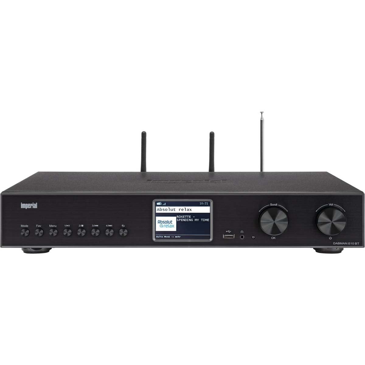 Imperial DABMAN i510 BT multifunktsionaalne raadio, must