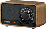 Sangean WR-8 FM-raadio Bluetoothiga, pähklipuu