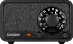 Sangean WR-8 FM-raadio Bluetoothiga, must tamm - Pilt 4