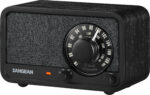 Sangean WR-8 FM-raadio Bluetoothiga, must tamm