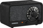 Sangean WR-8 FM-raadio Bluetoothiga, must tamm - Pilt 5