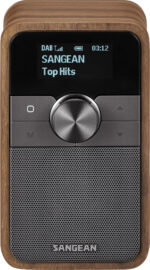 Sangean DDR-8 Bluetooth-raadio, pähklipuu - Pilt 3