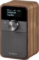 Sangean DDR-8 Bluetooth-raadio, pähklipuu