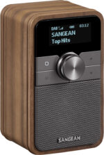 Sangean DDR-8 Bluetooth-raadio, pähklipuu - Pilt 4