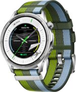 OPPO Watch S nutikell tekstiilrihmaga, hõbedane