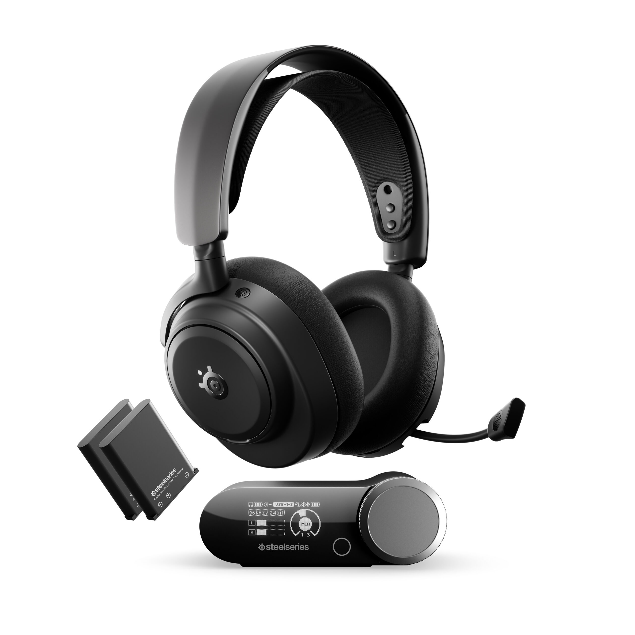 2_1041448-5000x5000-1.jpg Steelseries Arctis Nova Pro Omni mängukõrvaklapid, must - Pilt 1