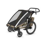 Thule Chariot Cross 2 kahekohaline jalgrattahaagis, khaki