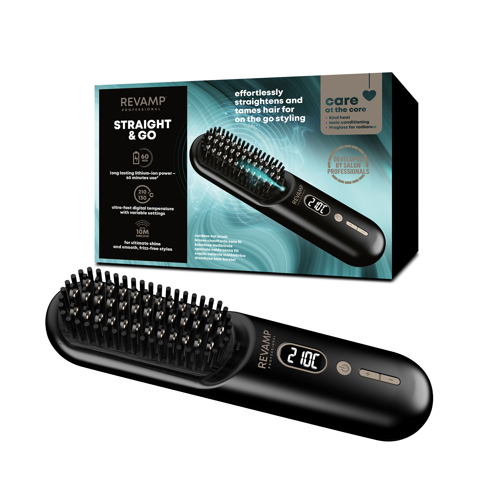 Revamp Straight & Go Ionic juhtmevaba sirgendushari (BR-1950-EU2)