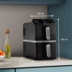 Philips 4000 seeria NA461/00 virnastatud kahe korviga õhufritüürija - Pilt 2