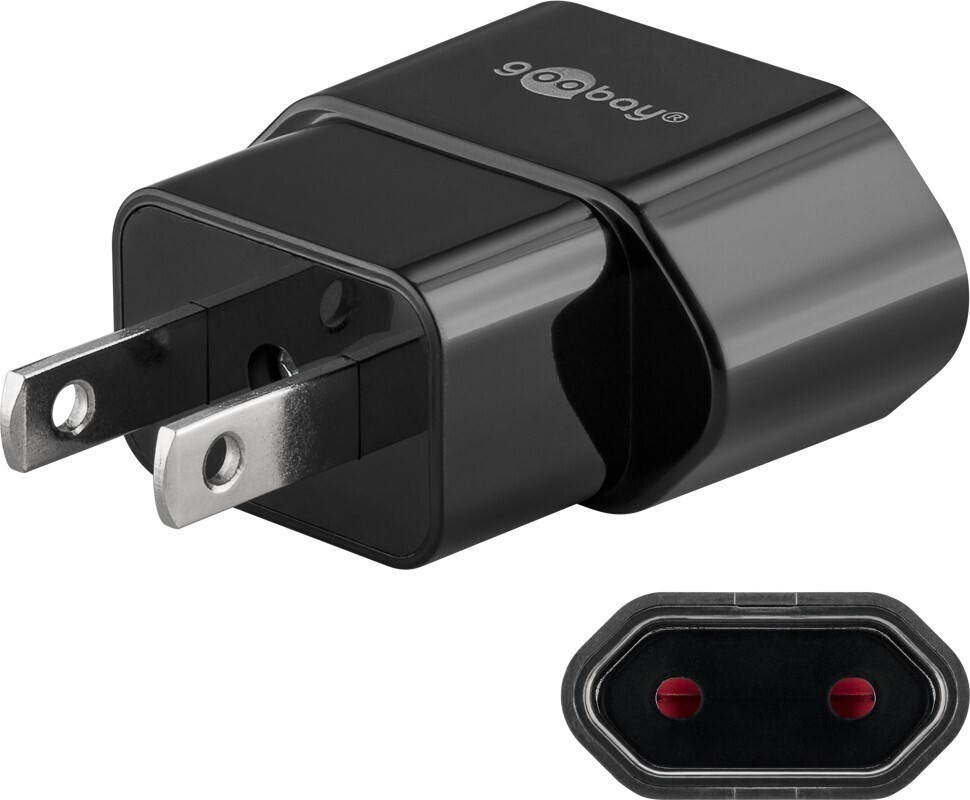 Goobay 45344 reisiadapter, europistik - USA/Jaapan
