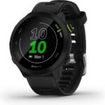 Garmin Forerunner 55 GPS-jooksukell, 42 mm, must