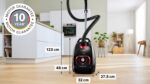 Bosch Serie 8 BGL8POW3A tolmuimeja, must - Pilt 4
