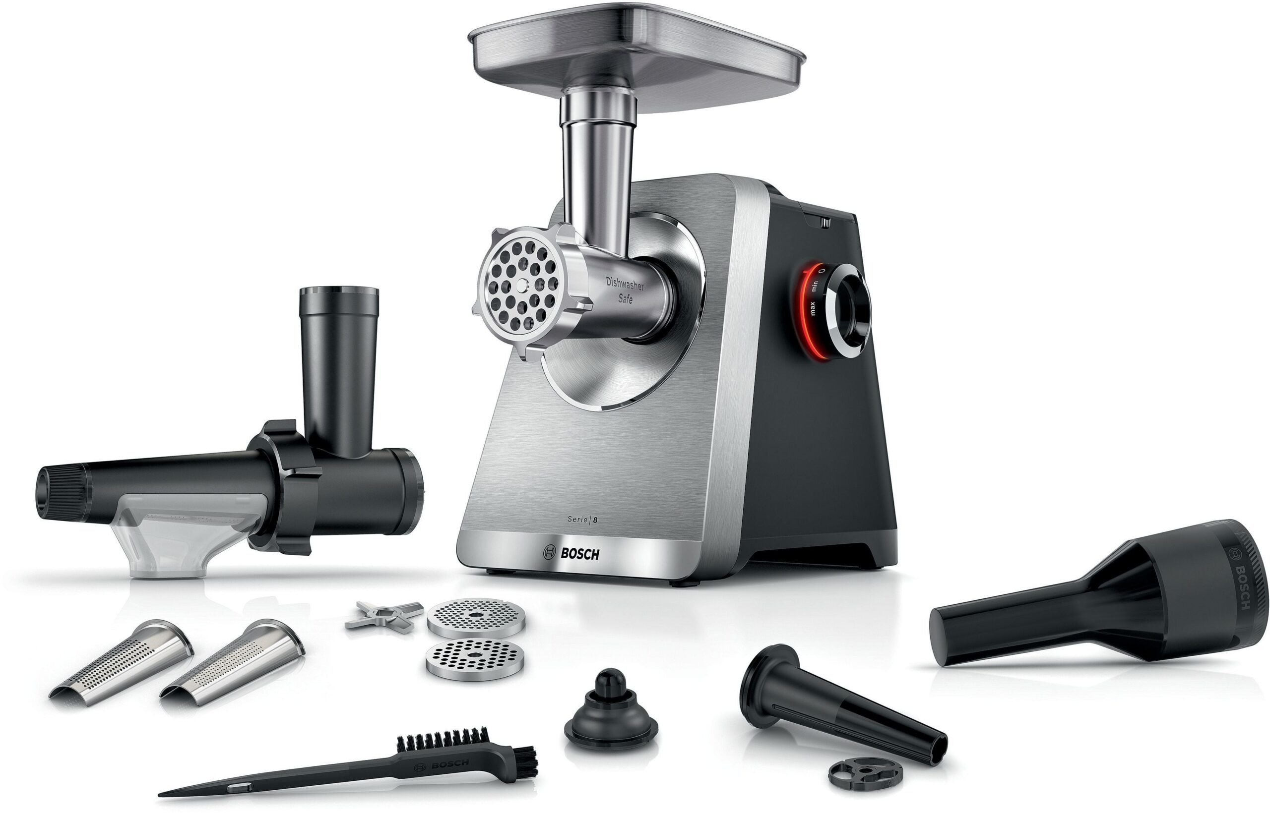 Bosch Serie 8 MFWS835M hakklihamasin, teras