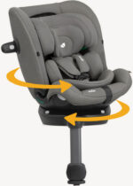 Joie i-Spin 360 Max ISOFIX turvatool, 40cm - 150cm, äikesehall - Pilt 2