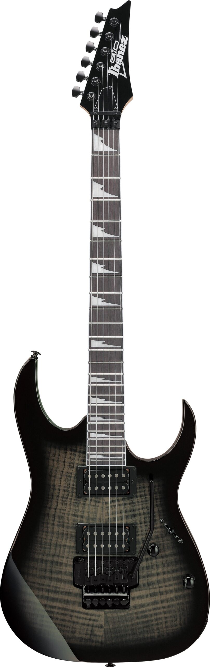 Ibanez GRG320FA-TKS elektrikitarr, läbipaistev must Sunburst