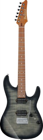 Ibanez AZ24S1F-TKS elektrikitarr, läbipaistev must Sunburst