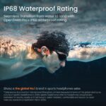 Shokz OpenSwim Pro luujuhtivusega kõrvaklapid, punased - Pilt 2