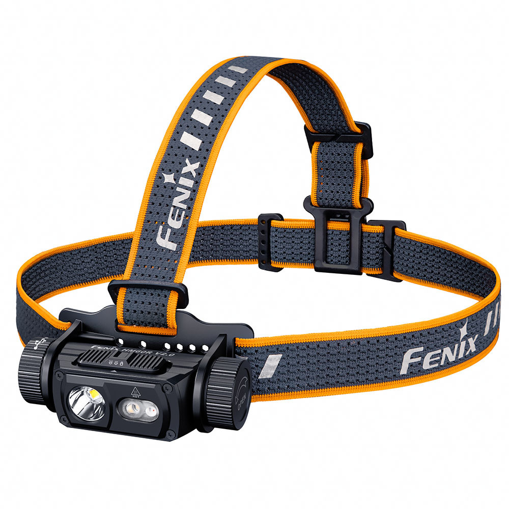 Fenix ​​​​HM60R V2.0 pealamp, hall/oranž, 1600 lm