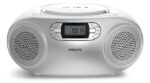 Philips TAZ2000S/10 kaasaskantav CD-mängija FM-raadioga, hõbedane