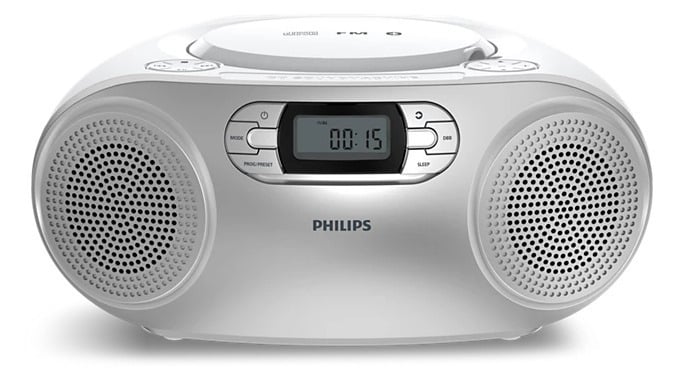 2_1054831-683x376-1.jpg Philips TAZ2000S/10 kaasaskantav CD-mängija FM-raadioga, hõbedane - Pilt 1